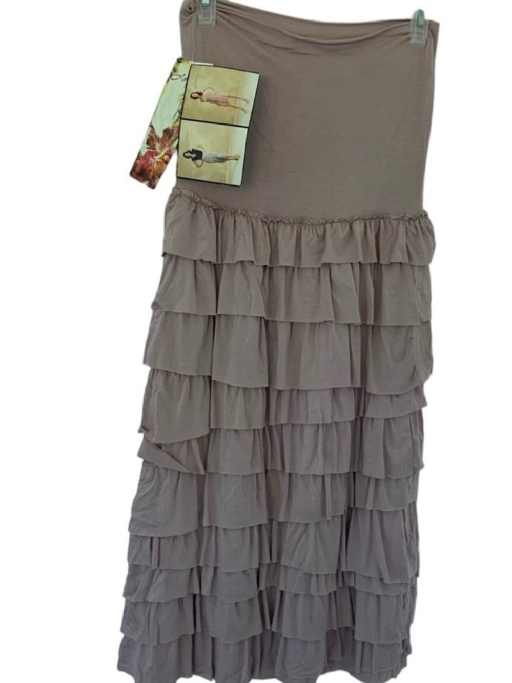NWT Lapis Ruffle Dress/Skirt Size M